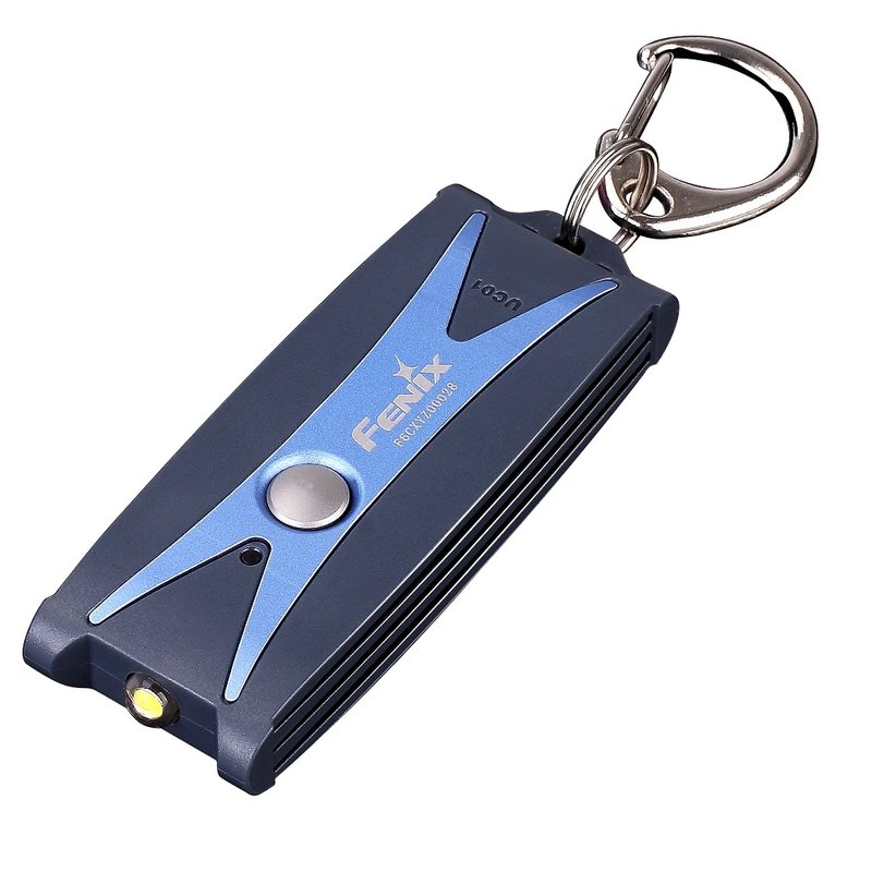 ▷ Fenix UC01 LED Schlüsselanhängerleuchte kaufen mit blau Taschenlampe Akku