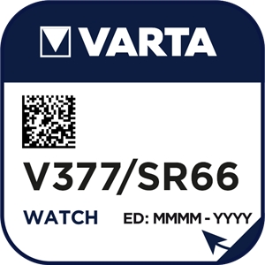 ⌚ Varta 377 (V377) Uhrenbatterie kaufen